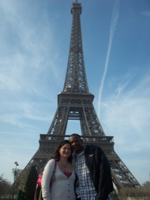 Karen and Husband in Paris